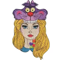Alice with Cheshire Cat