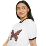 Papillon aux ailes rouges 2