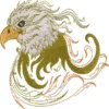 Visage d'aigle