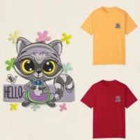 Cute Cartoon Raccoon