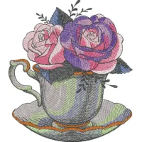Flowers in Cup