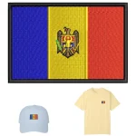 Drapeau Moldavie
