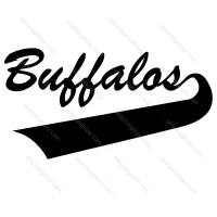 Buffalos Stylish Text