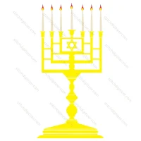 Menorah du judaïsme