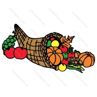 Corne d'abondance de Thanksgiving