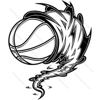 Baseball Ball Fire