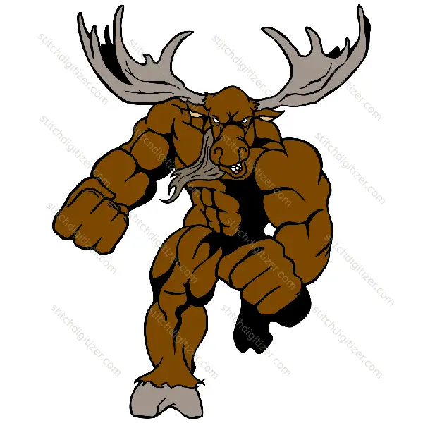 Orignal culturiste Bodybuilder Moose