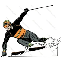 Course de ski