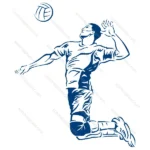 Volleyball Team Logo