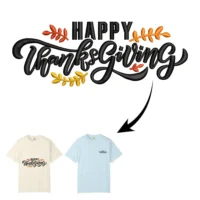 Lettering Happy Thanksgiving