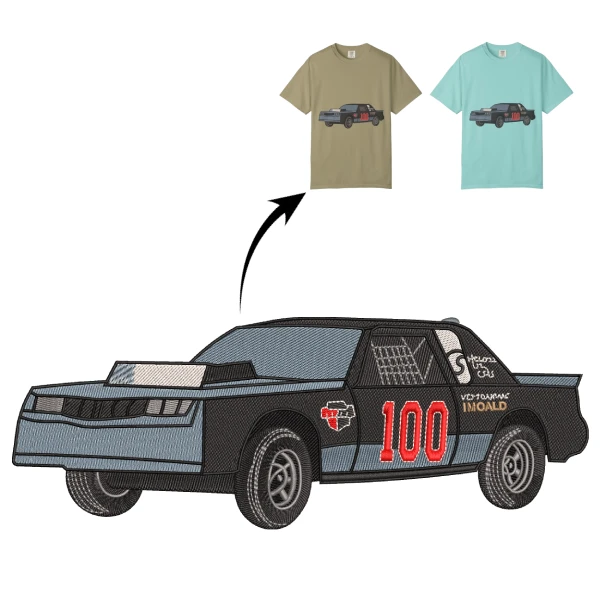Number 100 Black Car Number 100 Black Car