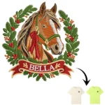 Cheval de Noël BELLA